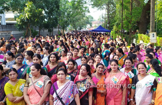 Saree walk and run